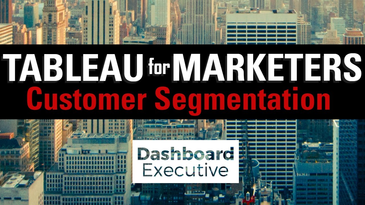 How To CUSTOMER SEGMENTATION in Tableau 10