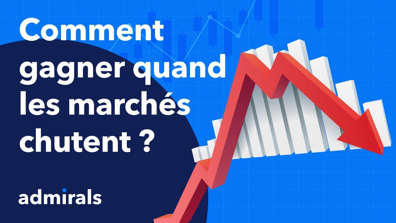 🔥INVESTIR en BOURSE 😮4 STRAT&Eacute;GIES pour PROFITER de la BAISSE ❗