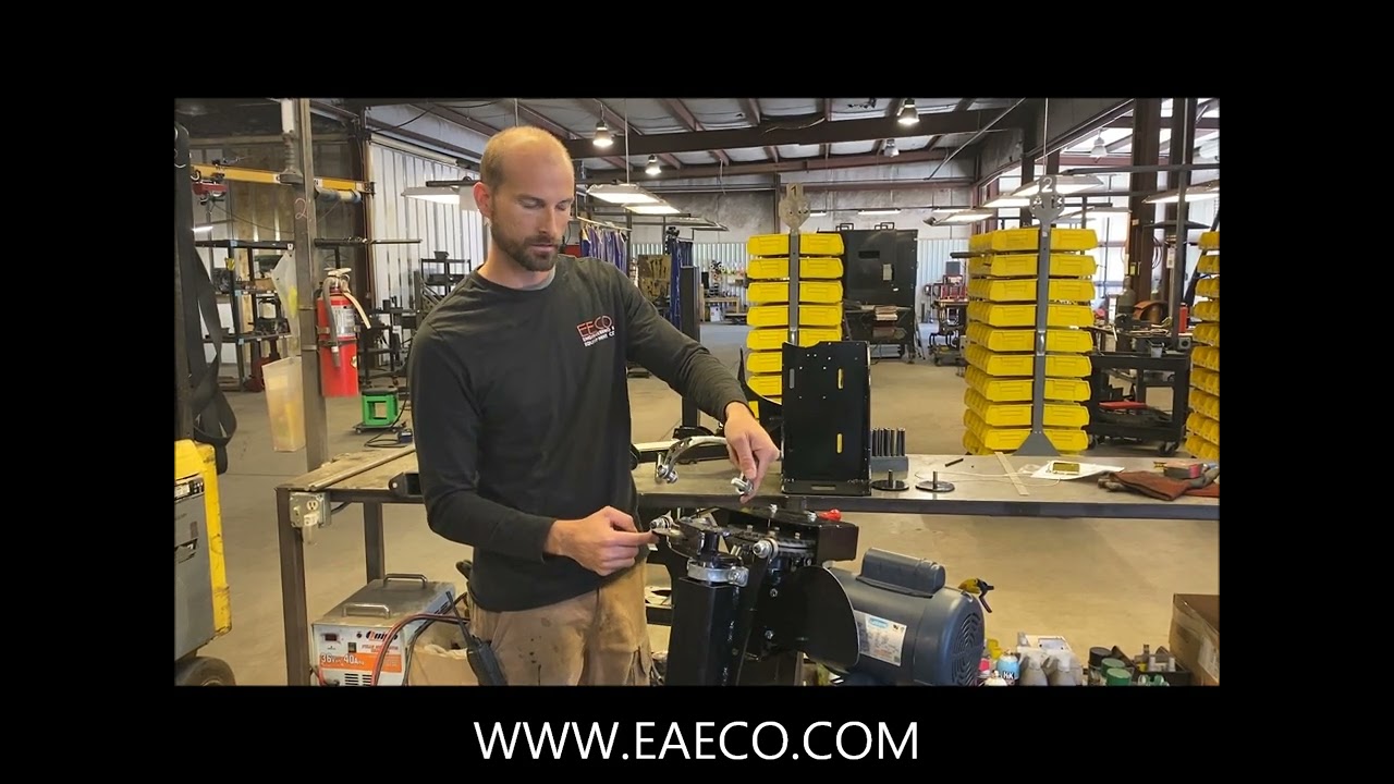 Tire Lifter Bracket Installation for Pocket Sidewall Remover