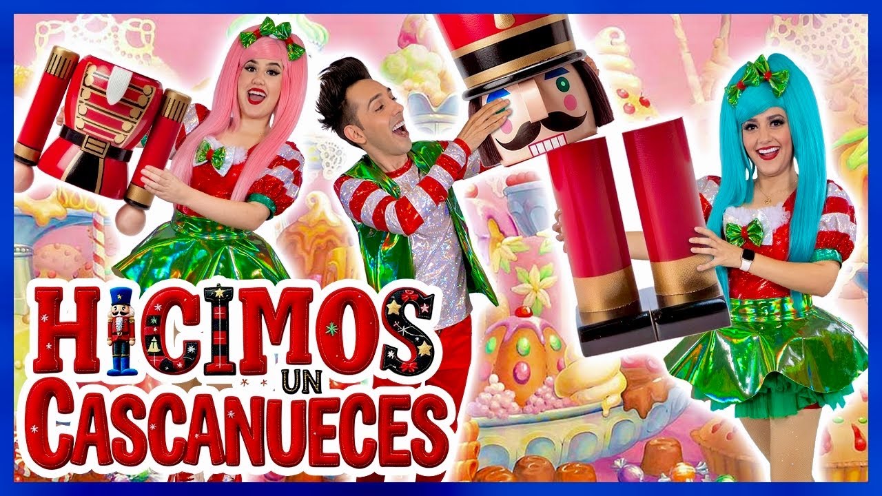 CASCANUECES NAVIDEÑO / SHOW PIEDRA PAPEL O TIJERA / CONO HACER UN CASCANUECES GIGANTE / NAVIDAD 2025