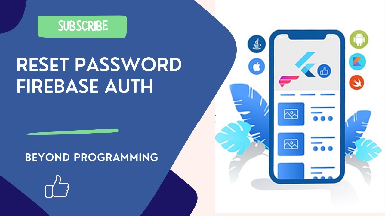 Flutter Firebase Authentication - Reset Password | Forgot Password