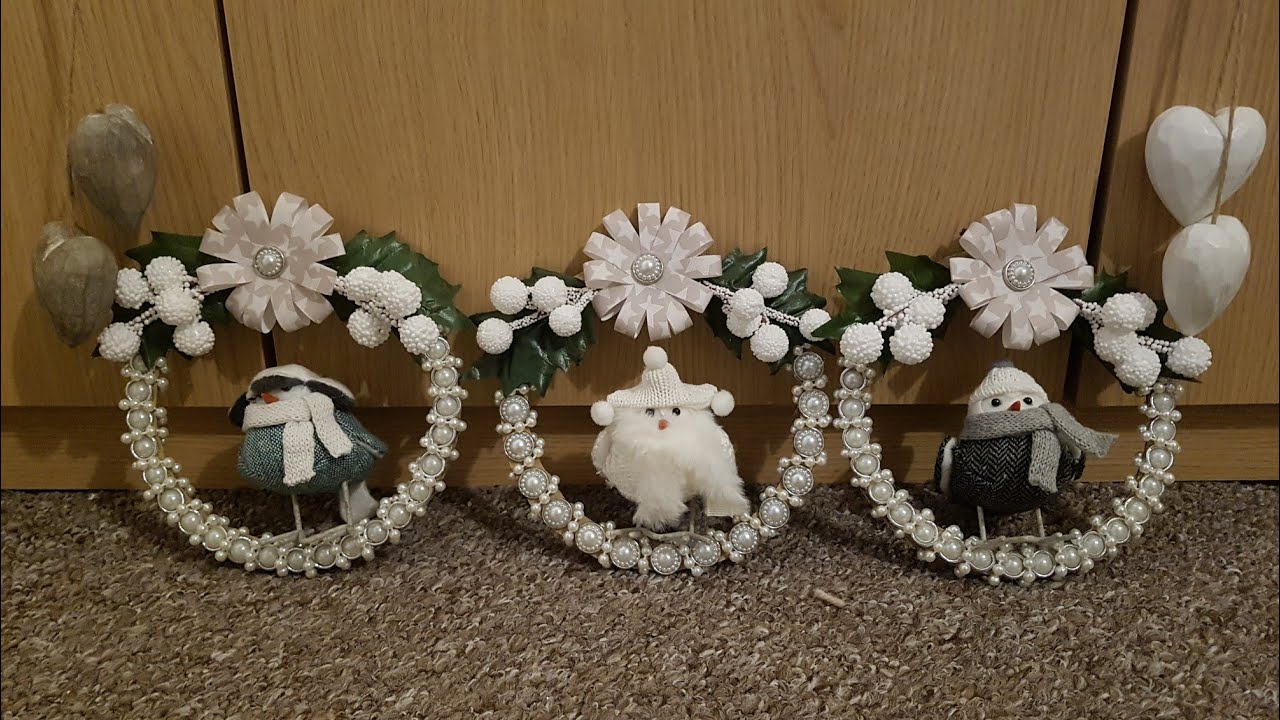 Poundland craft, how to make this super cute decorations