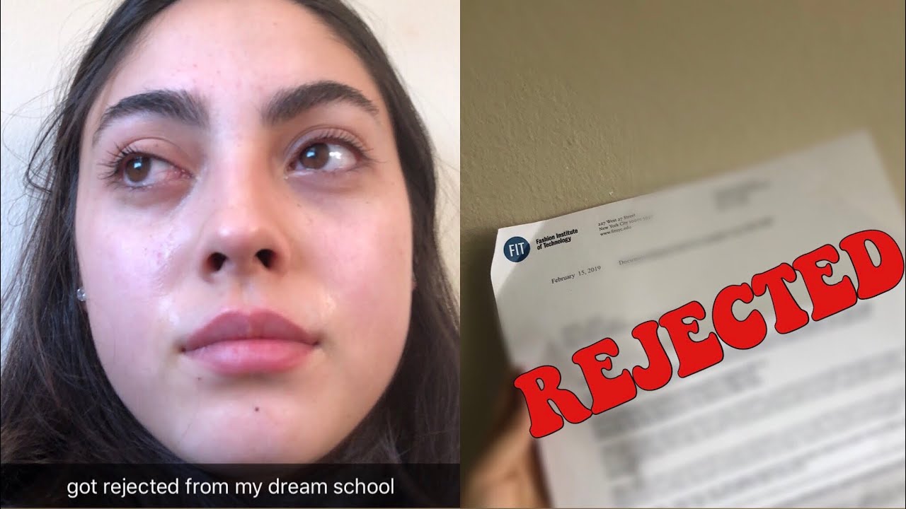 i got rejected from my dream school *my very emotional reaction caught on camera*