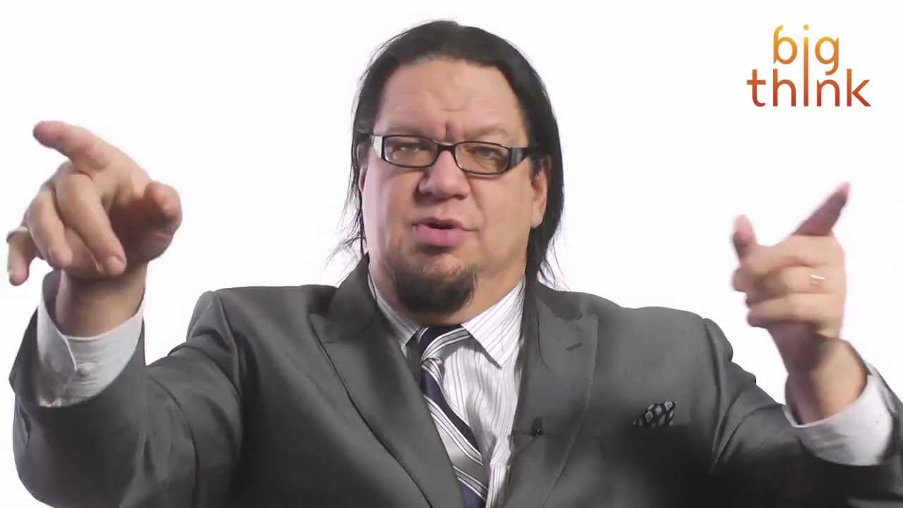 Penn Jillette: Why Celebrity Apprentice Sucks Away Your Willpower | Big Think