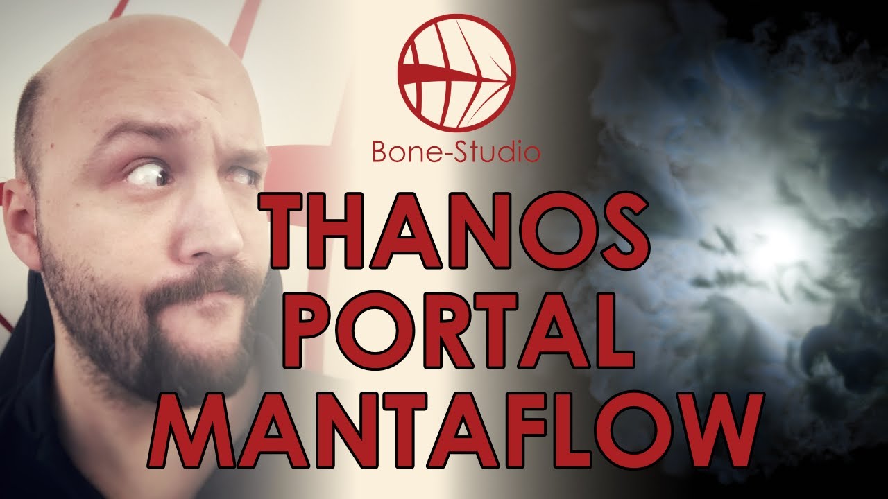 🇬🇧 🇺🇸 Mantaflow 2.80 TUTORIAL ▶ THANOS GATE with Mantaflow smoke simulation