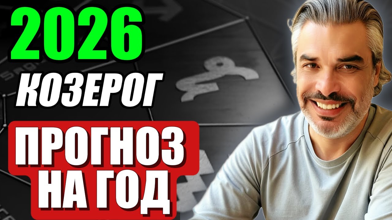 Гороскоп Козероги  2026 — Главные темы, затмения и поворотные точки