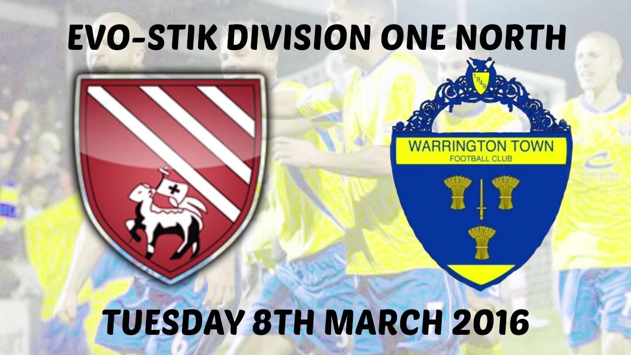 Droylsden Vs Warrington Town - Evo Stik Division One North - 8.3.16