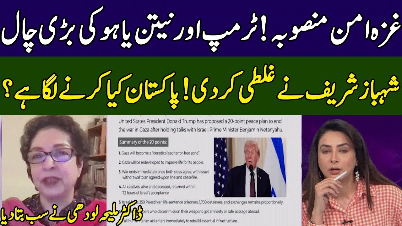 Maleeha Lodhi Analysis On Gaza Peace Plan | Ground Zero | 365 News | EE23