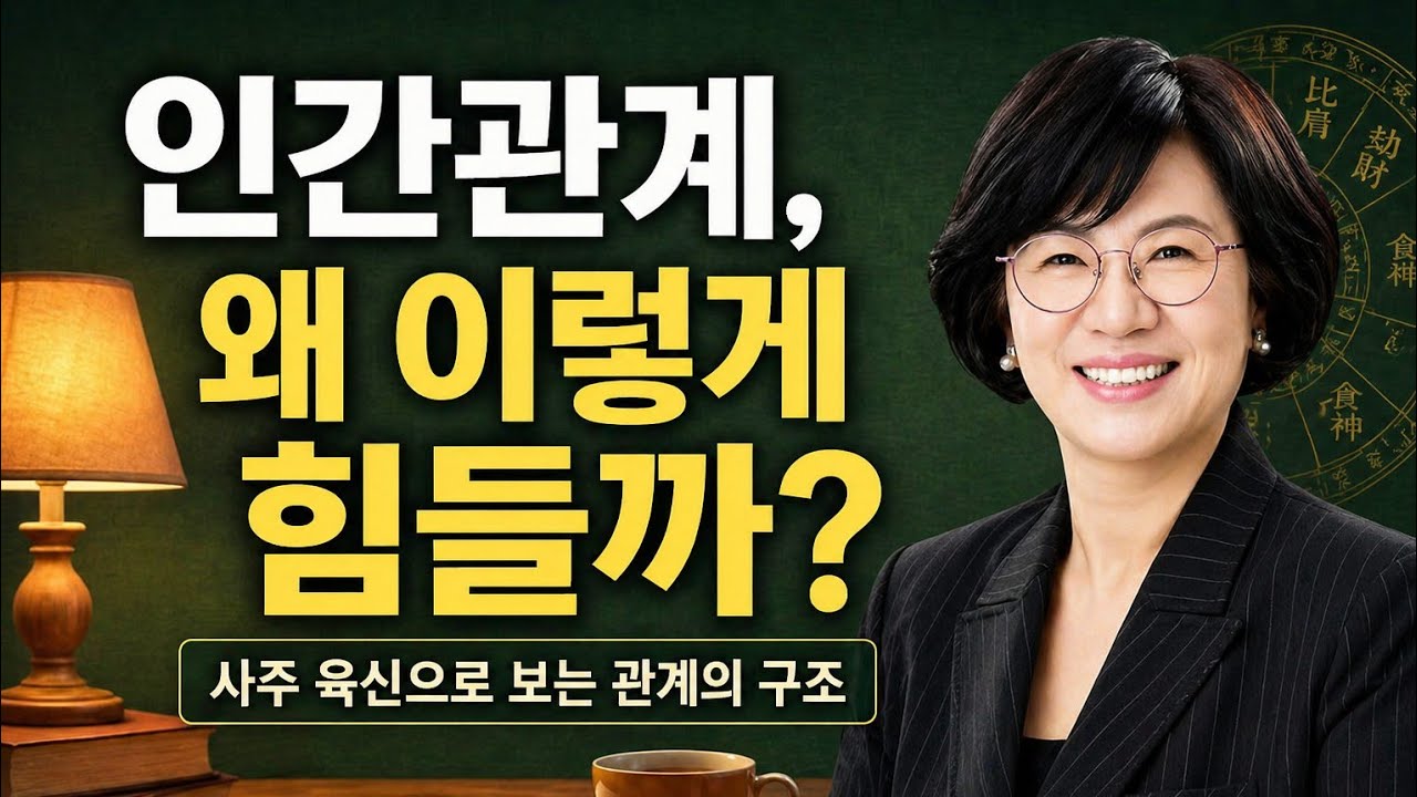 [육신 강의] 명절 갈등, 사주에 답이 있다. 십신(비견 겁재 식신 상관 편재 정재 편관 정관 편인 정인) 인간관계 패턴과 스트레스