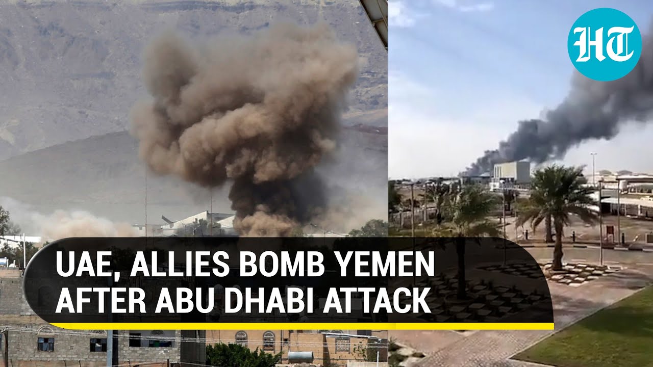14 killed as Saudi-UAE coalition hits back at Yemen's Houthi rebels after attack on Abu Dhabi
