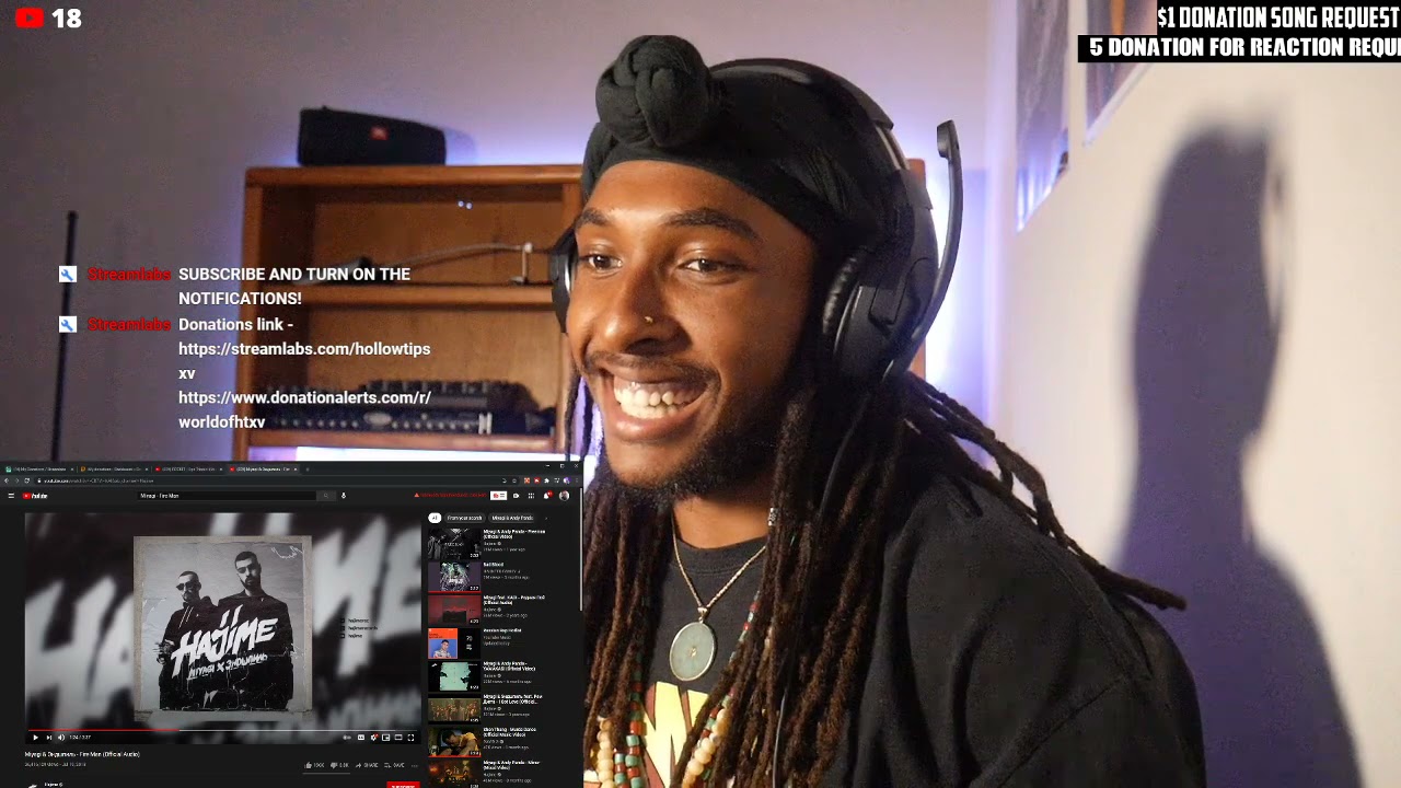 Rapper HTXV Reacts to Miyagi & Эндшпиль - Fire Man (Official Audio)