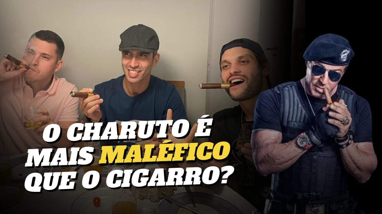 CHARUTO AUMENTA O RISCO DE CÂNCER COMPARADO AO CIRGARRO?