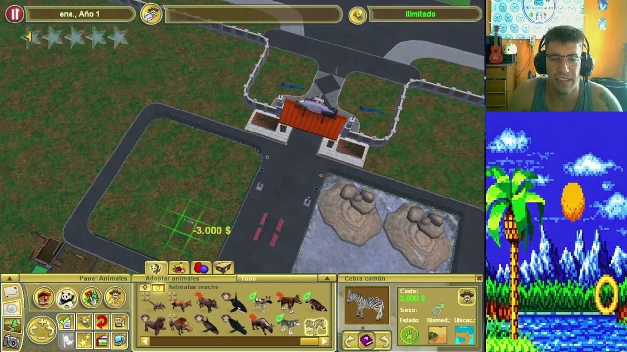 Volviendo al ZooTycon 2 | verdaderos Nostalgicos! #animal #vieja #retro #gaming