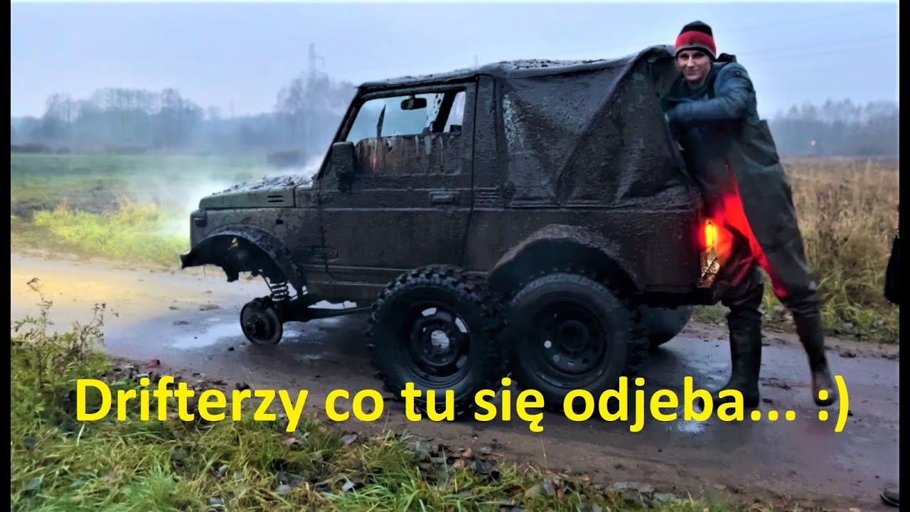 24.12.2022r Wigilijne dożynanie żelaza Suzuki Samurai 1.9tdi Suzuki Samurai 1.6 16v Baleno OFF-ROAD