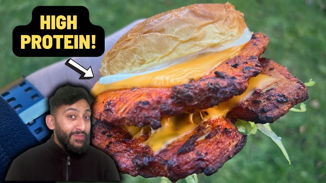YOU WON'T BELIEVE ABOUT THIS GRILLED CHICKEN BURGER!