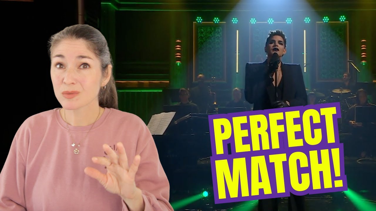 Vocal Coach Reacts to Adam Lambert - I Don’t Care Much (on Jimmy Fallon)