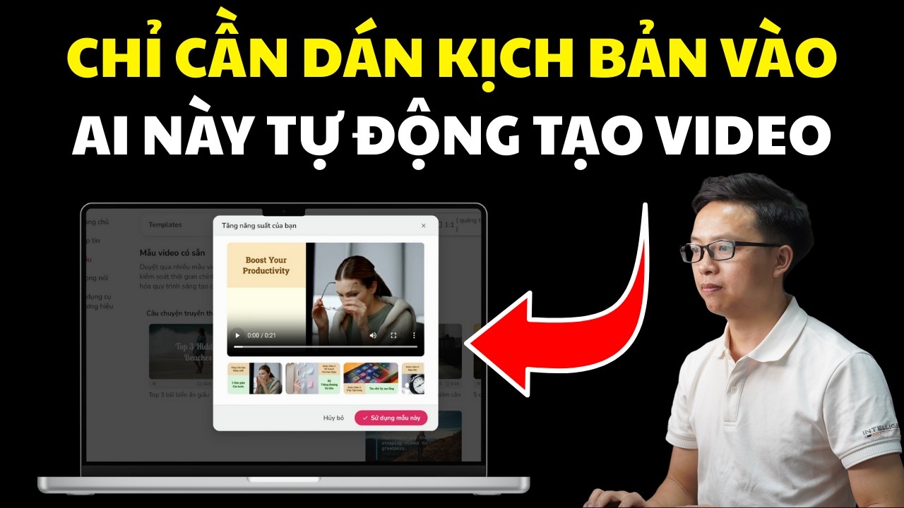 Phát Hiện Con AI Làm Video Cực Xịn - Dán Văn Bản Vào Có Ngay Video | Fliki - AI Video Editor