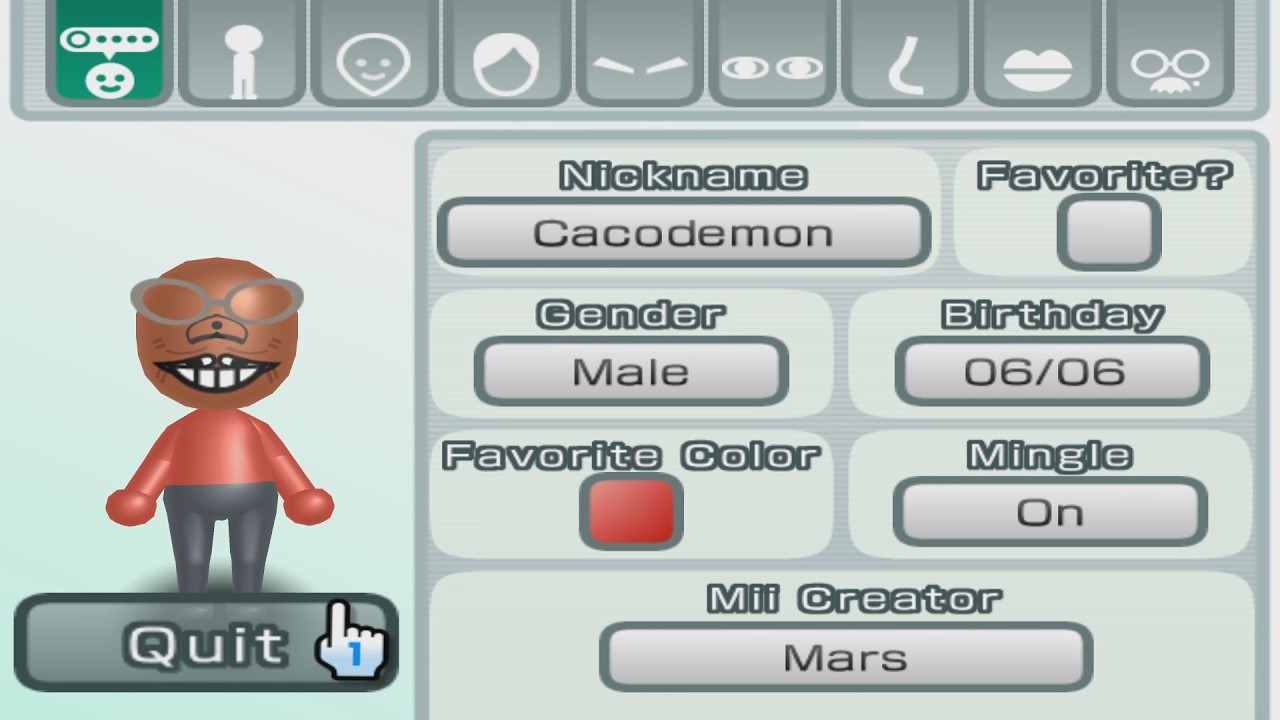 Cacodemon - DOOM - Mii 3652