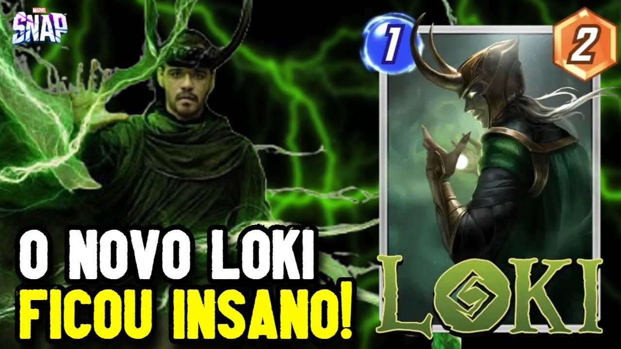 LOKI depois do BUFF ficou MUITO FORTE nesse Deck com AGAMOTTO! | Marvel Snap