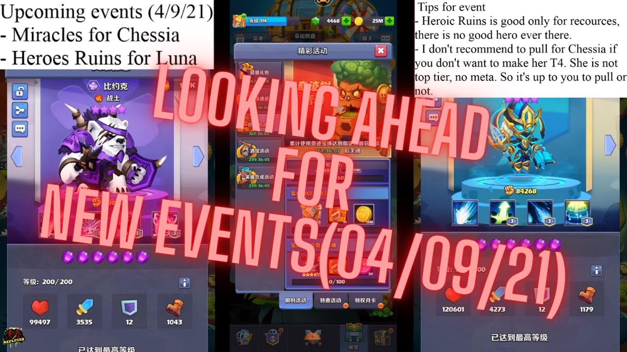 Taptap Heroes - NEW EVENTS(04/09/21)