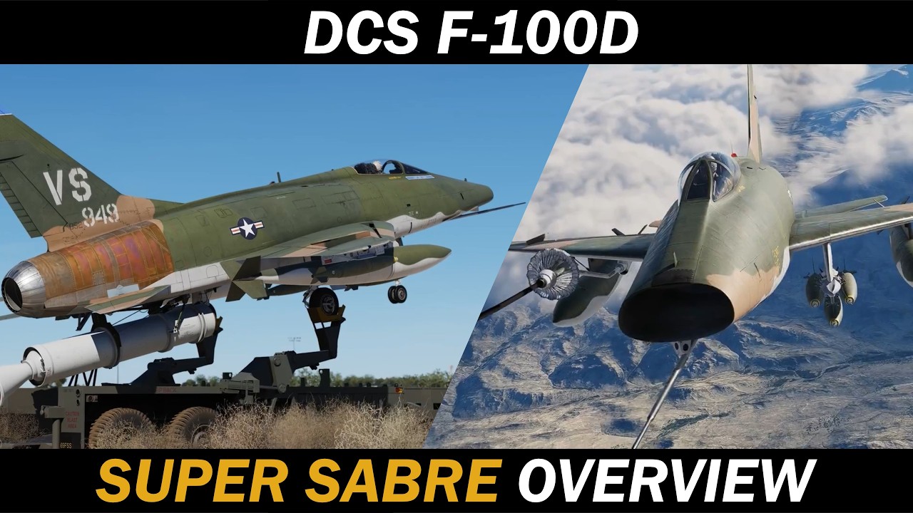 F100 Pre-order! | DCS F-100D Super Sabre Overview