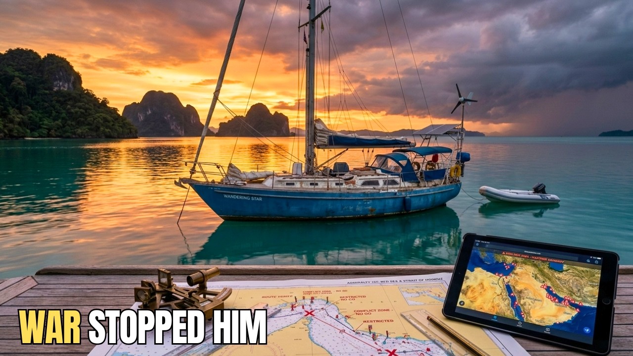 This American Sailor Planned Pacific Crossing – Then Iran War Blocked His Route Forever