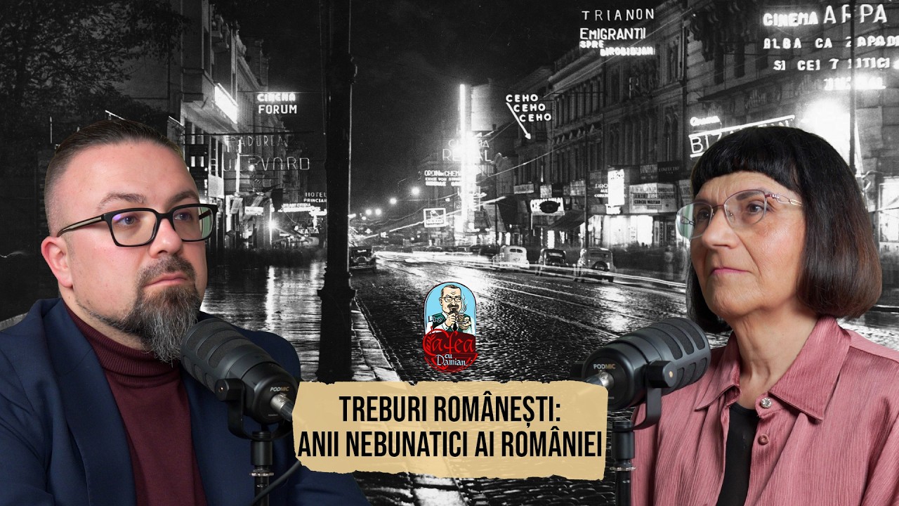 TREBURI ROMÂNEȘTI: Anii nebunatici din interbelic în jurnale literare - cu Ioana Pârvulescu | EP. 23