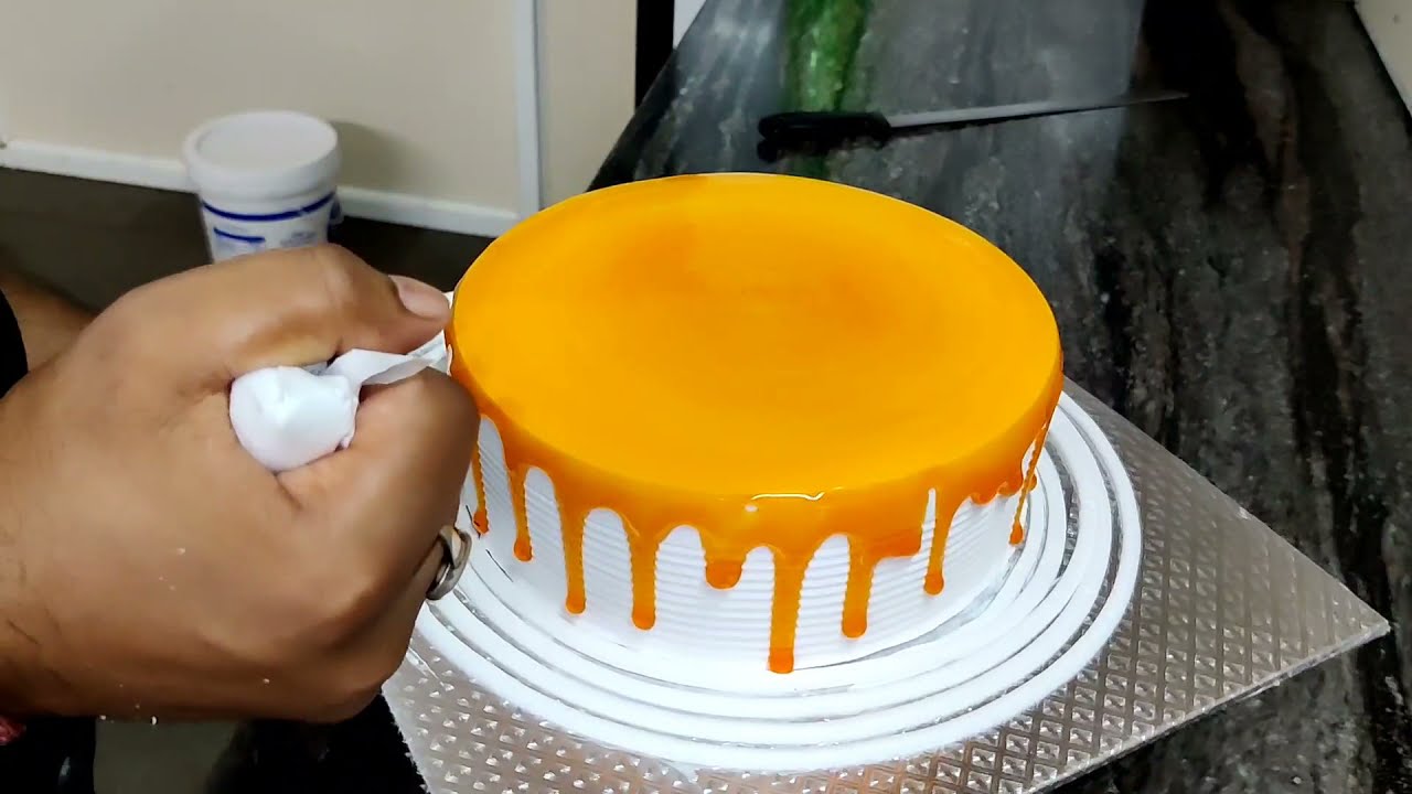 Butter Scotch cake design