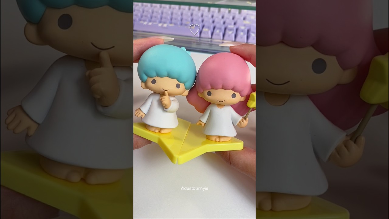 little twin stars 💕⭐️☁️ #cute #sanrio #unboxing #littletwinstars