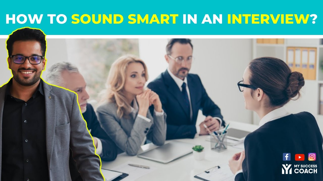 How to sound smart in an interview? | #AceThatInterview
