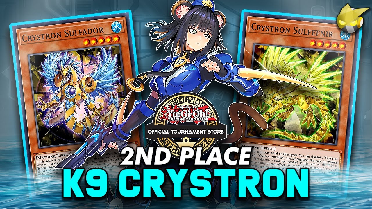 Yu-Gi-Oh! 2nd Place OTS Championship K9 Crystron IN-DEPTH Deck Profile | Post JUSH Format
