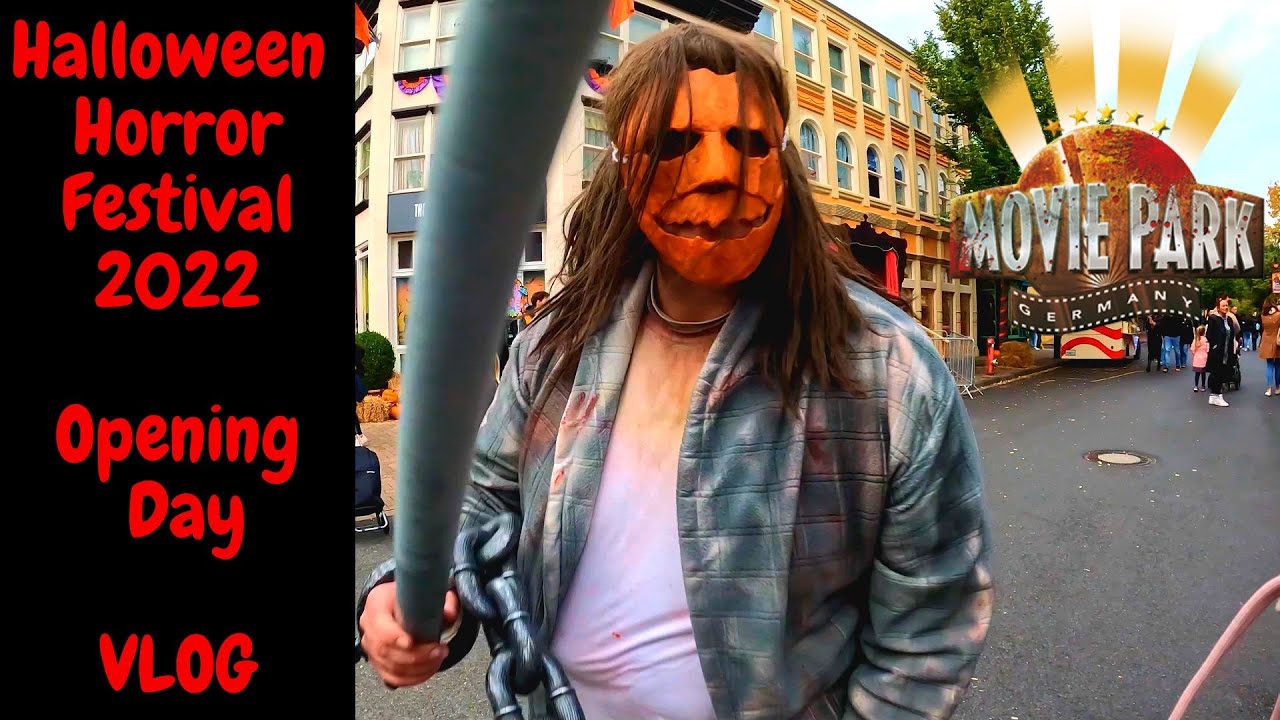 Halloween Horror Festival 2022 / Opening Day / Movie Park Germany / Vlog / Hell House/ Madhouse Show