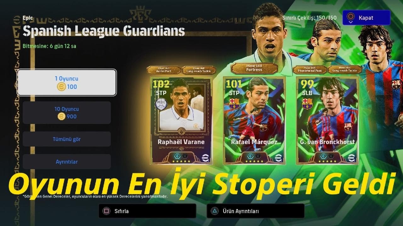 Rafael Varane, Marquez ve Van Bronckhorst Epic Kart İncelemesi | Paket Açılımı