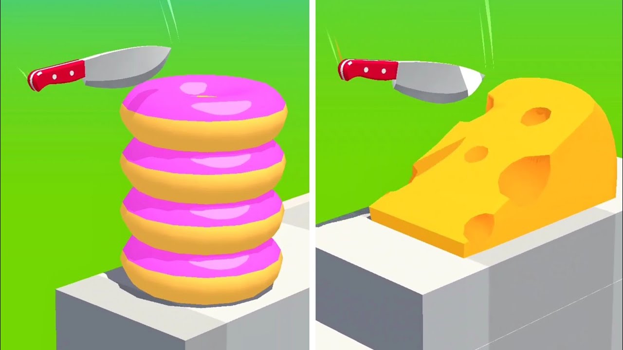 Slice It All Gameplay! Satisfying and Relaxing ASMR Slicing Video NEW UPDATE