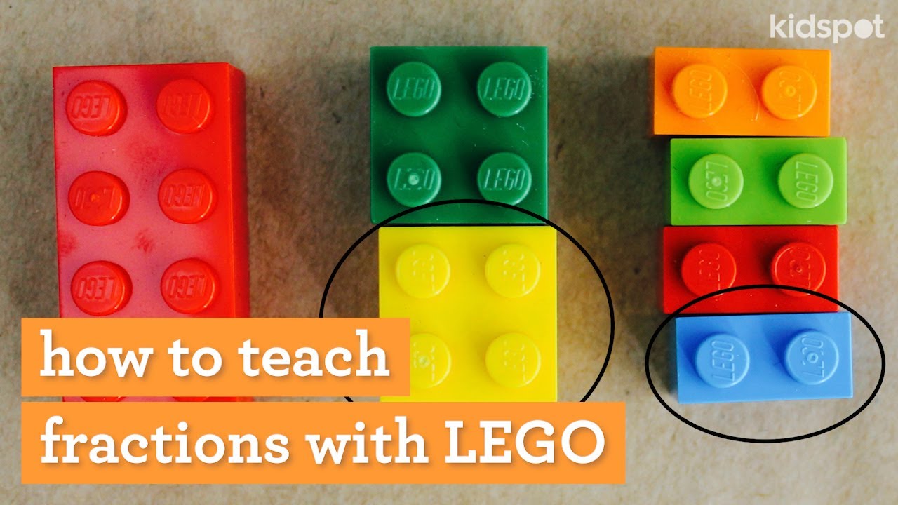 Maths activity: How to teach fractions using Lego