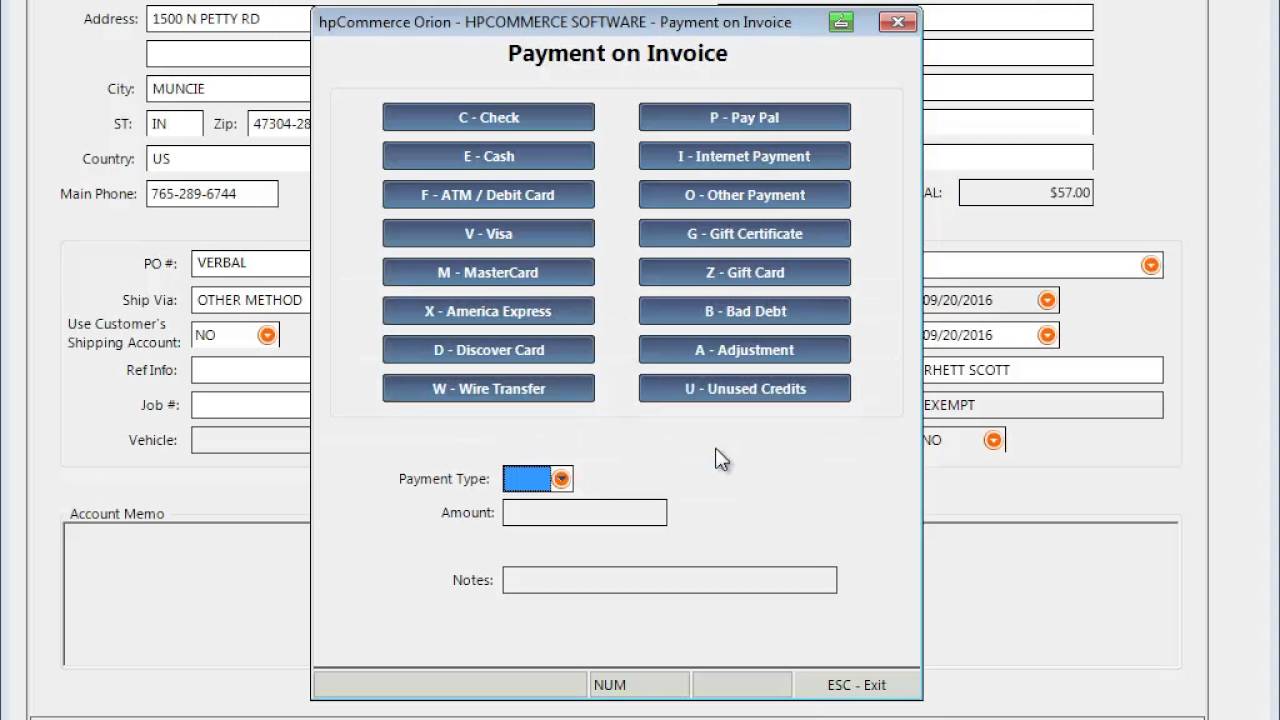 Integrated Payment Processing