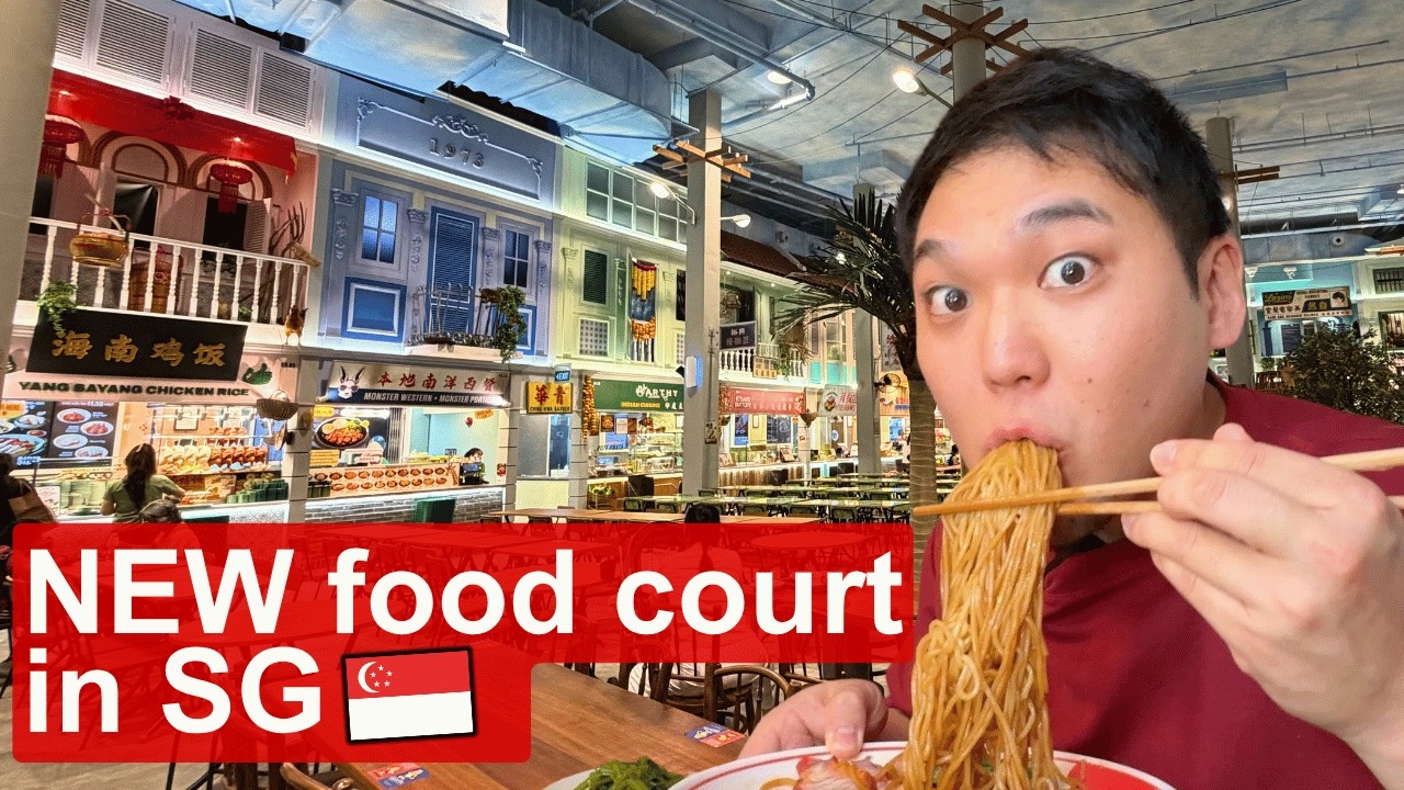 Singapore's NEWEST Food Court Finally Opens at THIS Area!