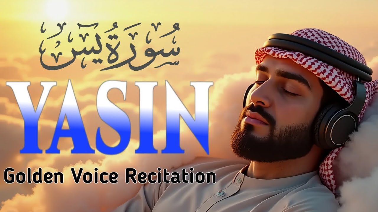 Beautiful Voice & Relaxing Recitation Surah YASIN for inner peace, Reduced anxiety & Release Stress