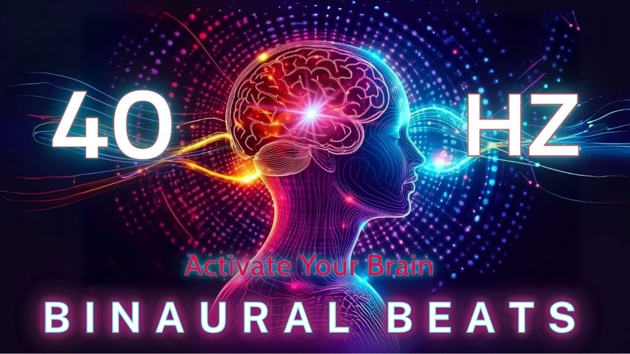 Activate Your Brain with 40Hz Binaural Beats | Enhance Your Study Session with Focus and Clarity