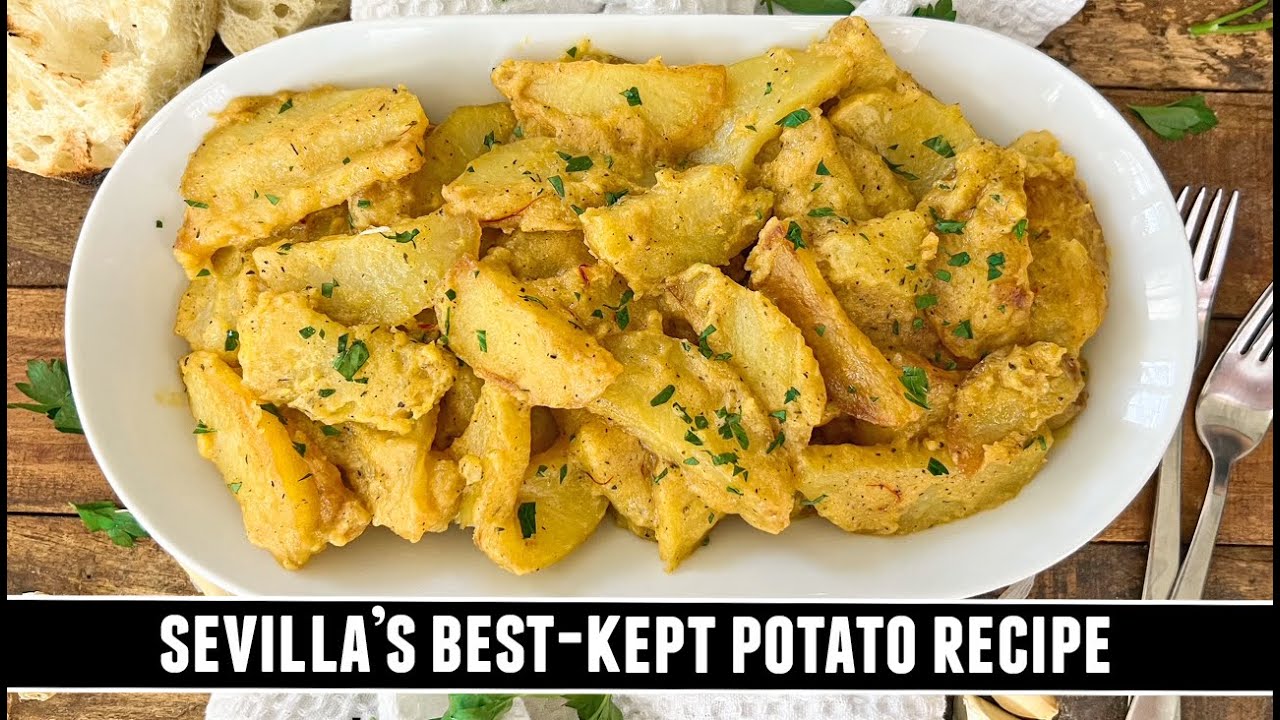 Sevilla's BEST-KEPT Potato Recipe | Spanish Patatas en Paseo Recipe