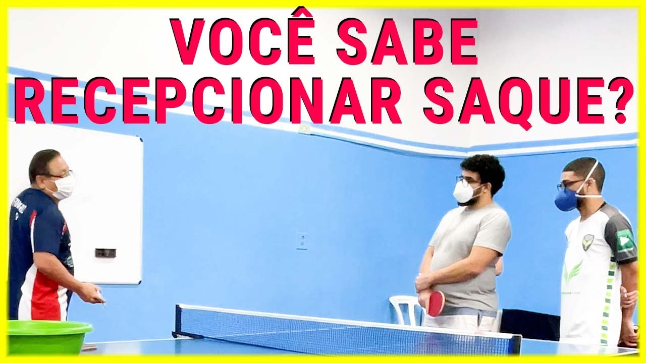 DICA RECEPÇÃO DE SAQUE LATERAL NO TÊNIS DE MESA-PING PONG