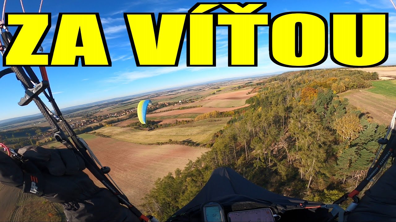 Paragliding Řevničov - návrat 10 km a 12 km (20.10.2021)