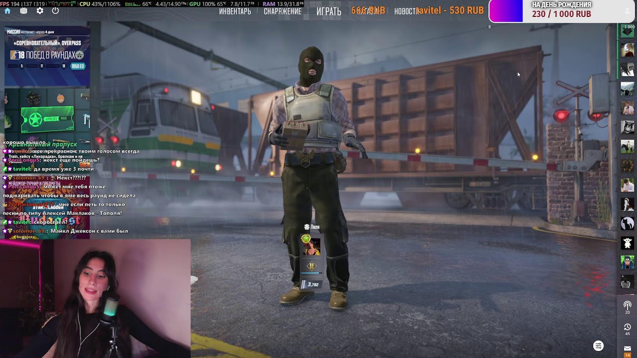 Апаем 4 к в CounterStrike!