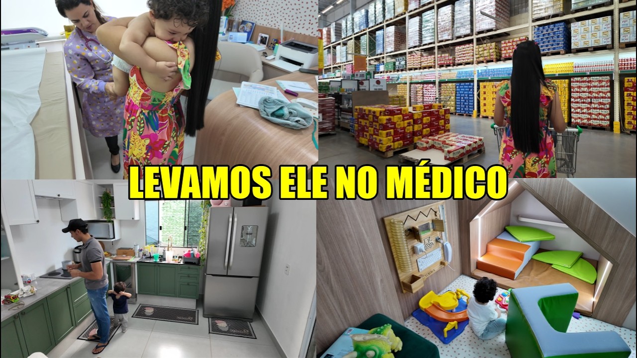 MAIS UM DOENTE EM CASA! VIDA REAL + MERCADO| Juliane Jocoski