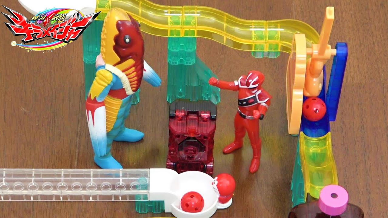 人形劇Puppet show【魔進戦隊キラメイジャー】古代遺跡で新しいキラメイストーンを手に入れろ!! ころがスイッチ ドラえもんKiramager