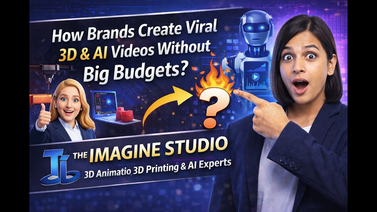The Imagine Studio | 3D Animation, 3D Printing & AI Video Experts