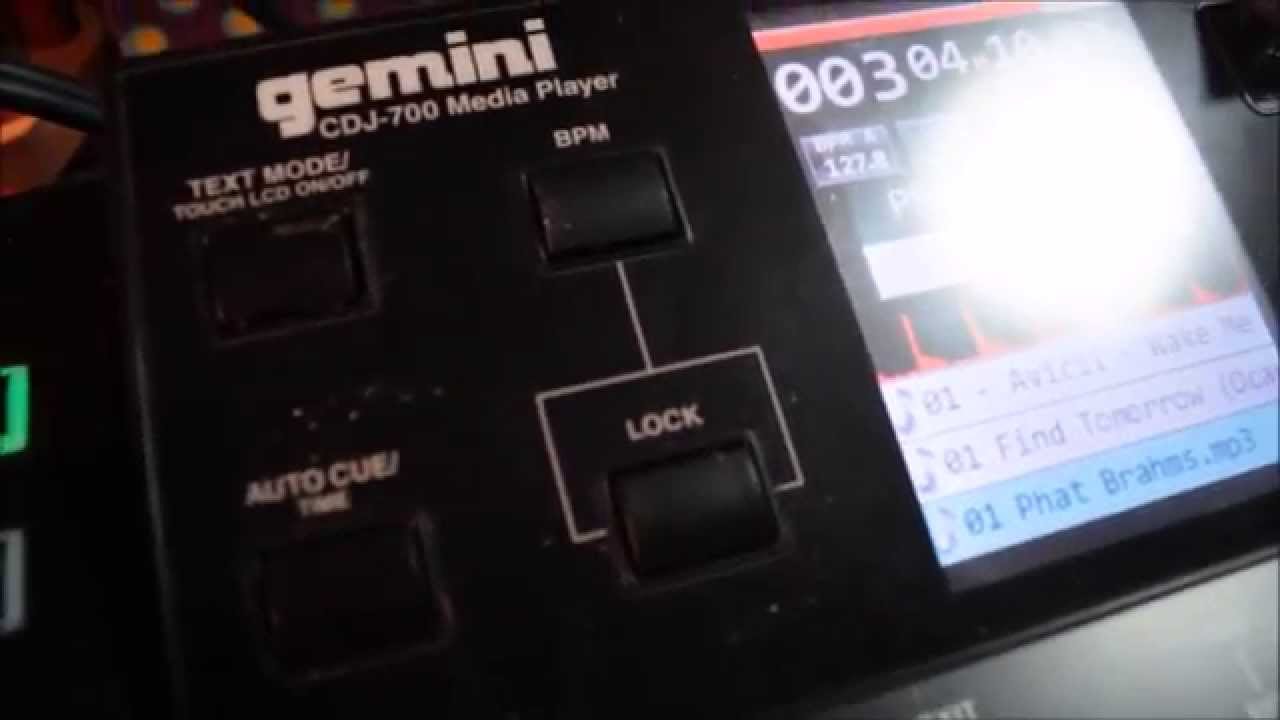 Gemini CDJ-700 review
