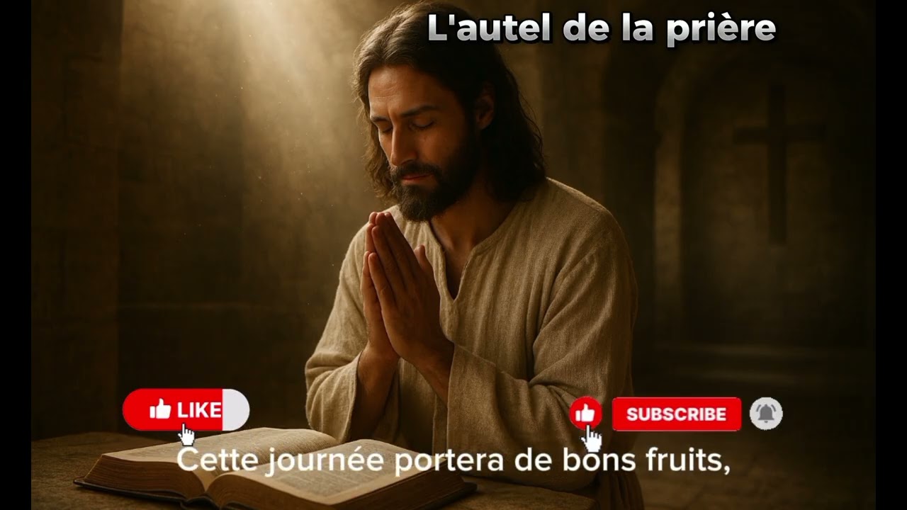 PRIÈRE PUISSANTE DU MATIN | Commence ta journée avec la paix, la force et la présence de Dieu