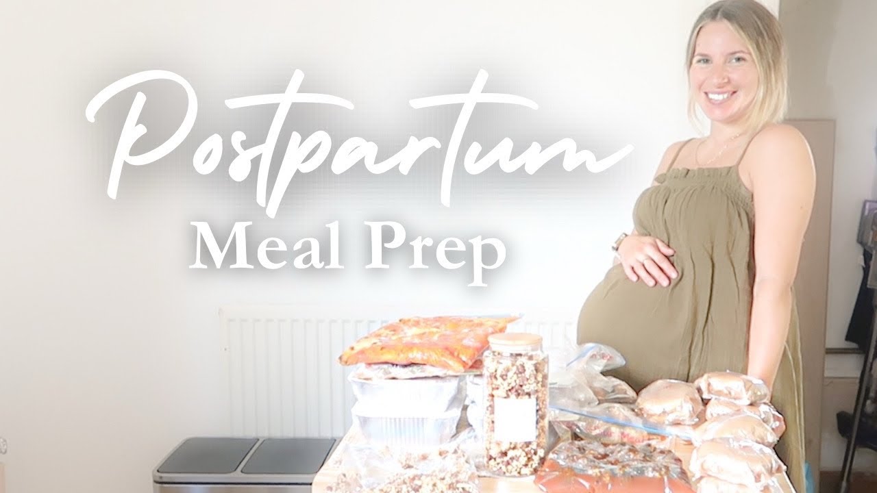 POSTPARTUM MEAL PREP | Batch Cooking For My Family Before Our Baby Arrives - Nest With Me