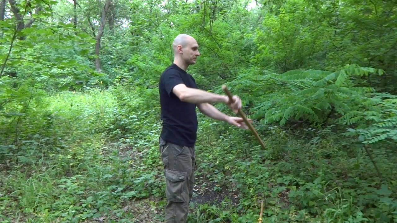 5. Учимся вращать палки. Вращение вовнутрь